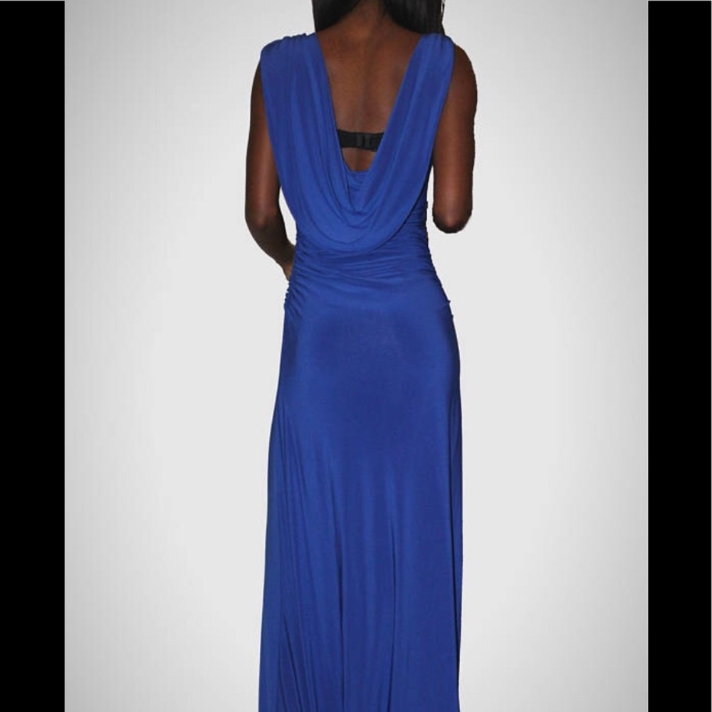 Dark Blue Prom/ Homecoming/ Evening Dress - Picture 3 of 3